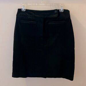New York & Company Size 8 black corduroy skirt.